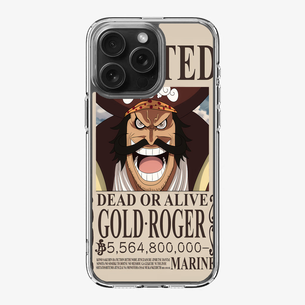 Gold Roger Bounty iPhone 16 Pro / 16 Pro Max Case