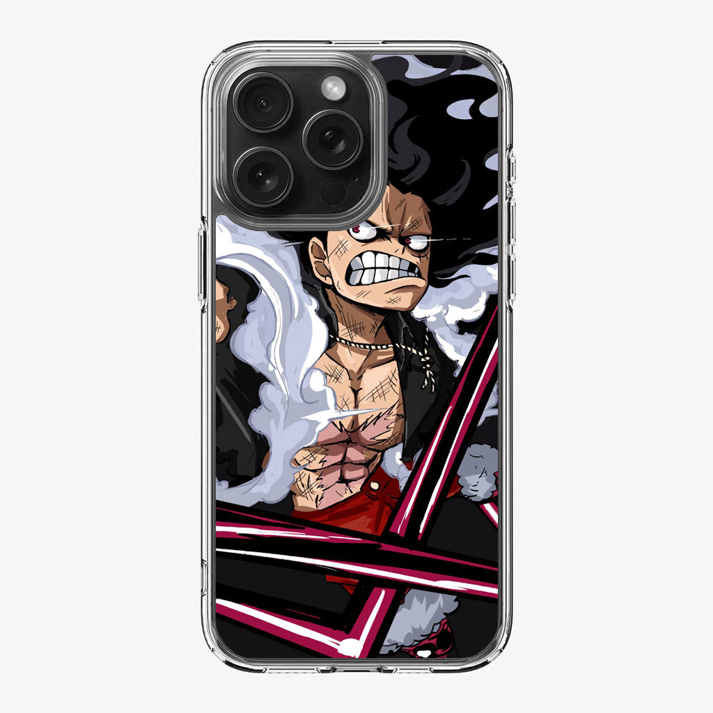 Luffy Snake Man Culverin Art iPhone 16 Pro / 16 Pro Max Case