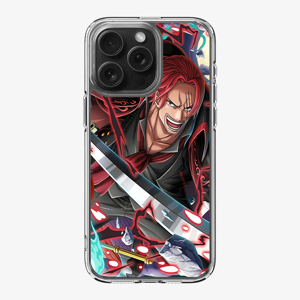 Red Hair Shanks iPhone 16 Pro / 16 Pro Max Case