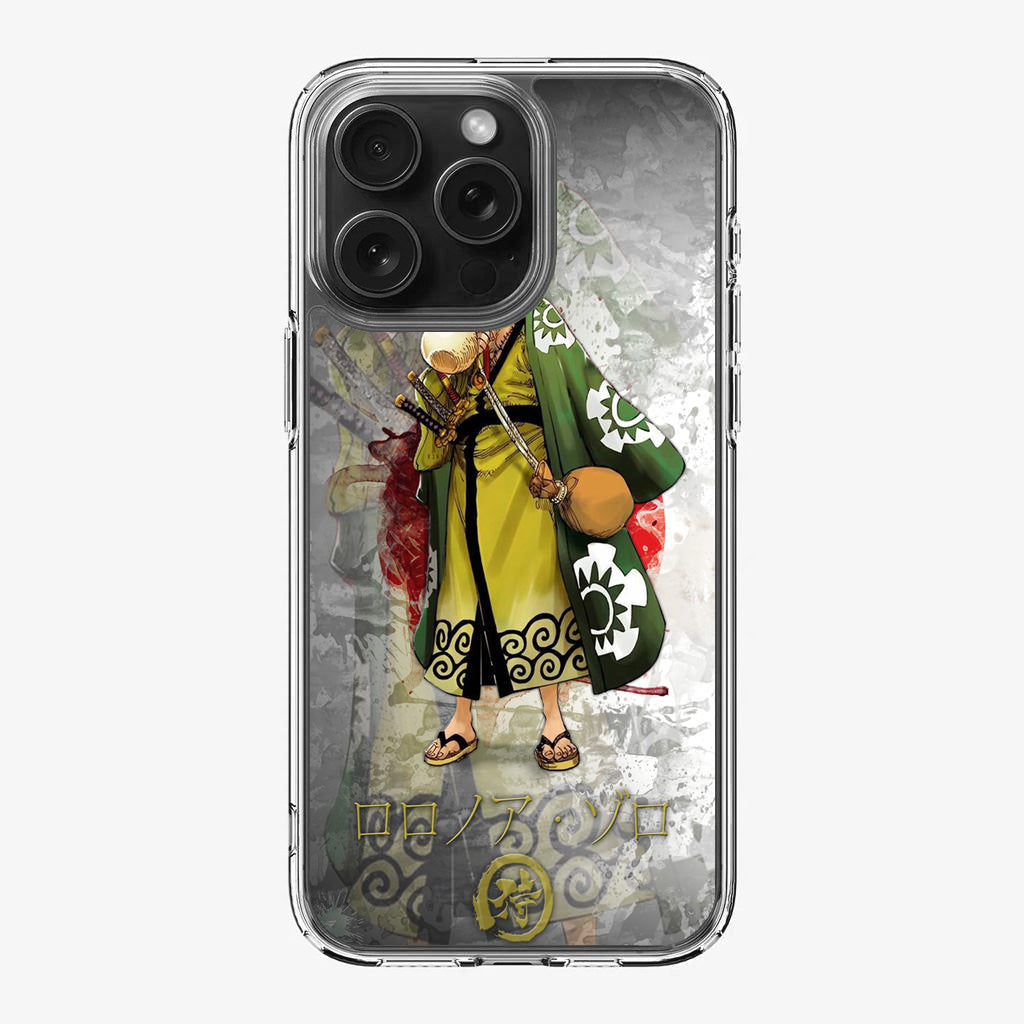 Roronoa Zoro Arc Wano iPhone 16 Pro / 16 Pro Max Case