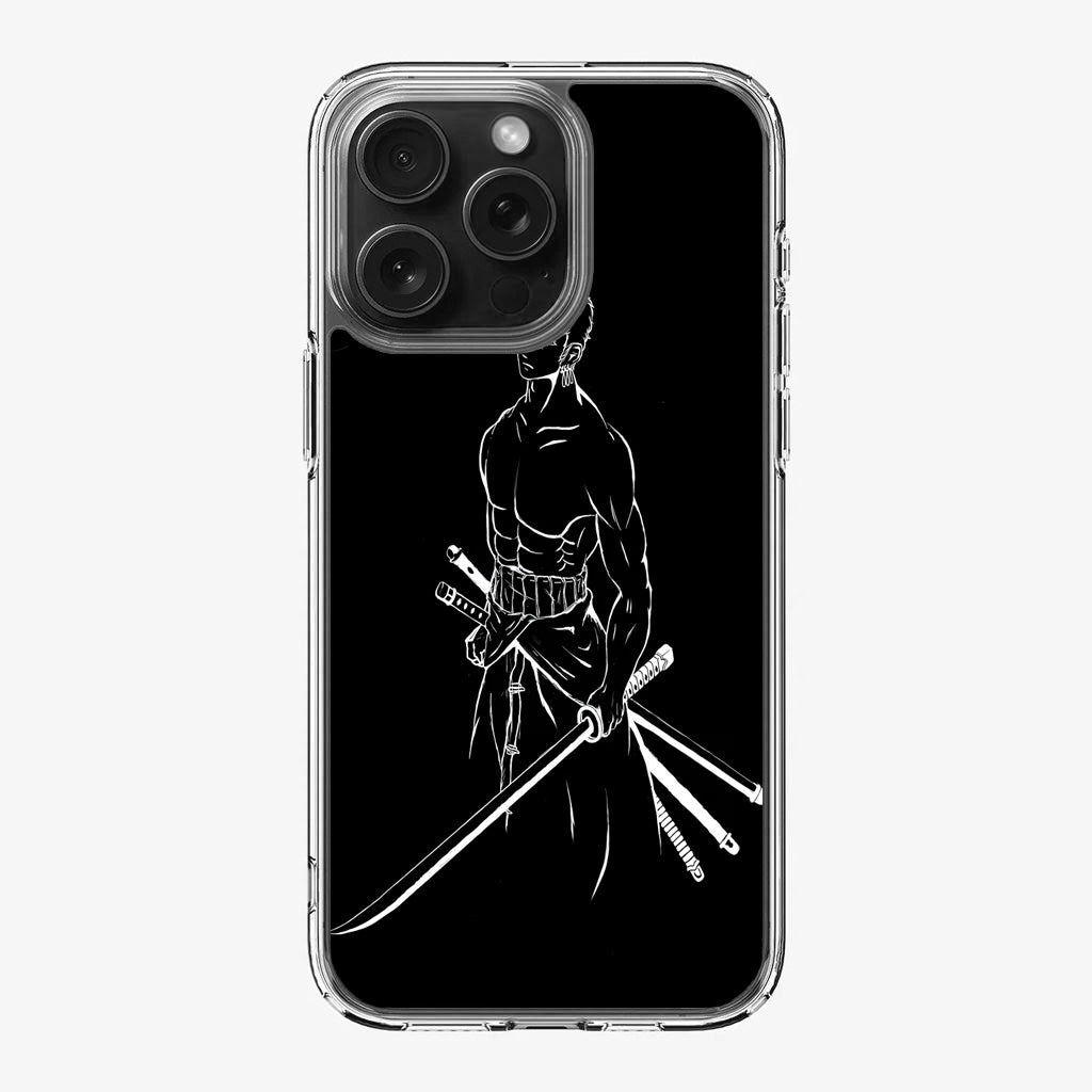 Roronoa Zoro Outlines iPhone 16 Pro / 16 Pro Max Case