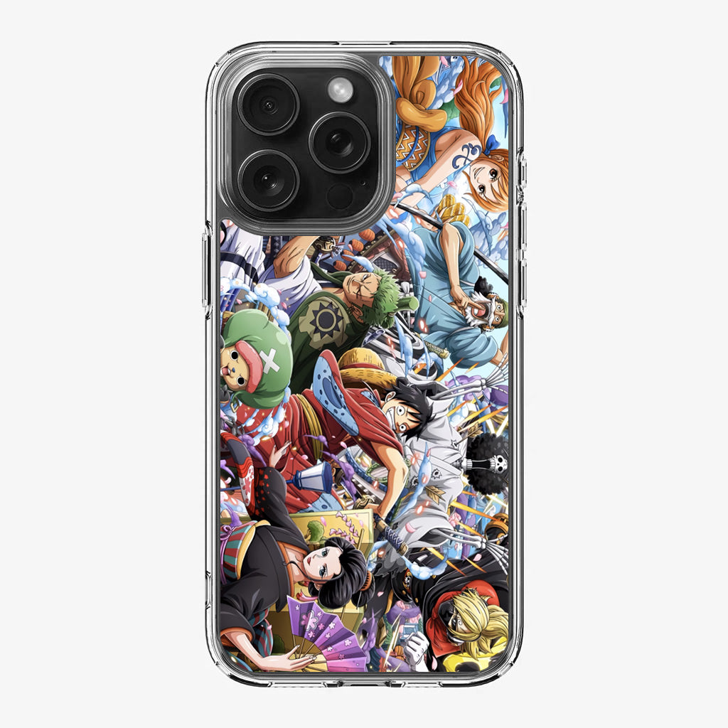 Straw Hat Pirates Arc Wano iPhone 16 Pro / 16 Pro Max Case