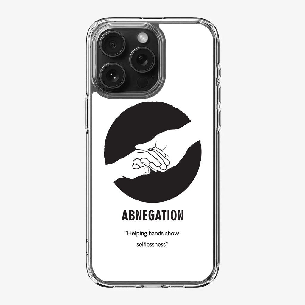 Abnegation Divergent Faction iPhone 16 Pro / 16 Pro Max Case