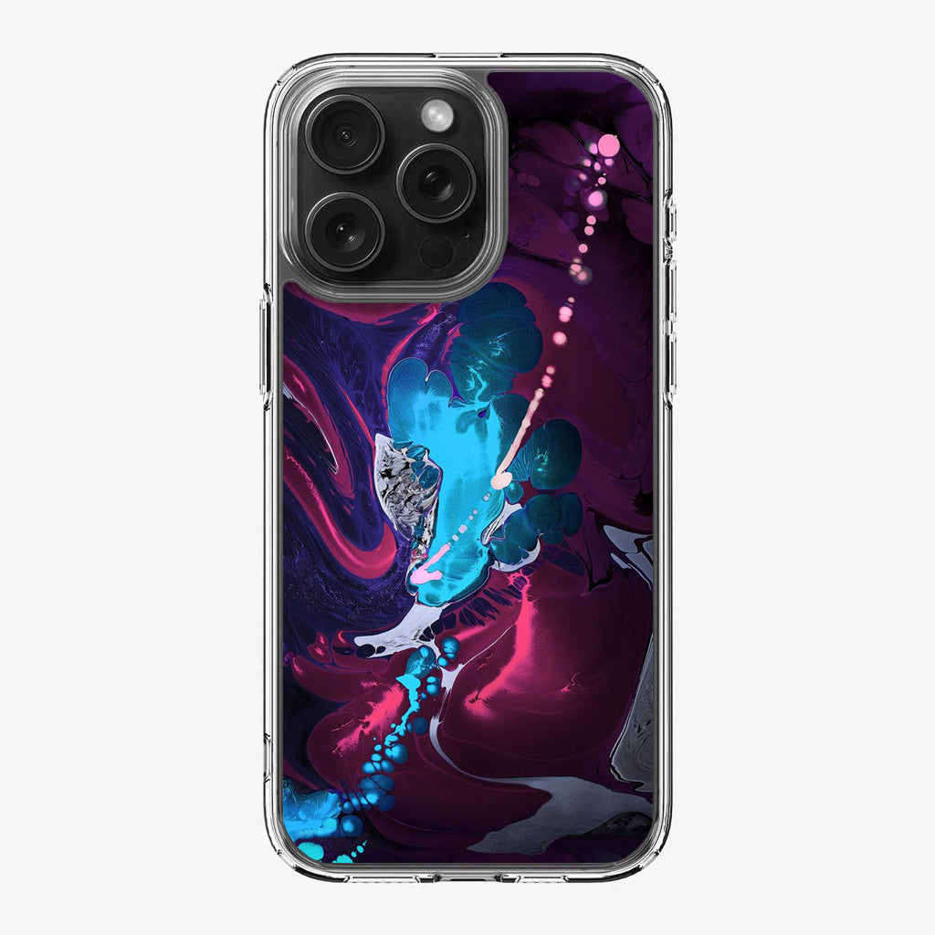 Abstract Purple Blue Art iPhone 16 Pro / 16 Pro Max Case