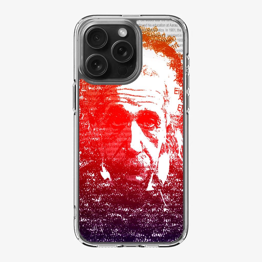 Albert Einstein Art iPhone 16 Pro / 16 Pro Max Case