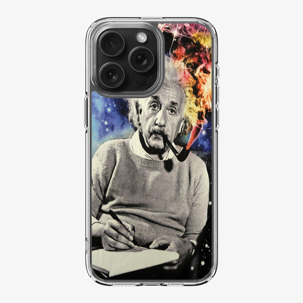 Albert Einstein Smoking iPhone 16 Pro / 16 Pro Max Case