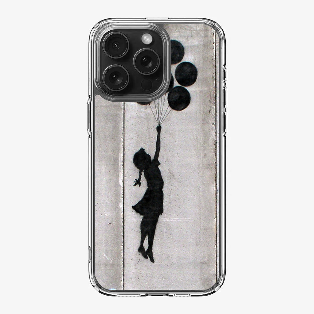 Banksy Girl With Balloons iPhone 16 Pro / 16 Pro Max Case