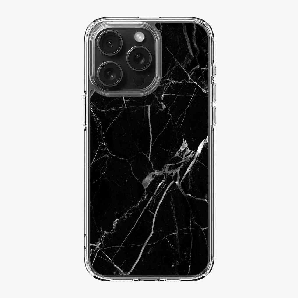 Black Marble iPhone 16 Pro / 16 Pro Max Case