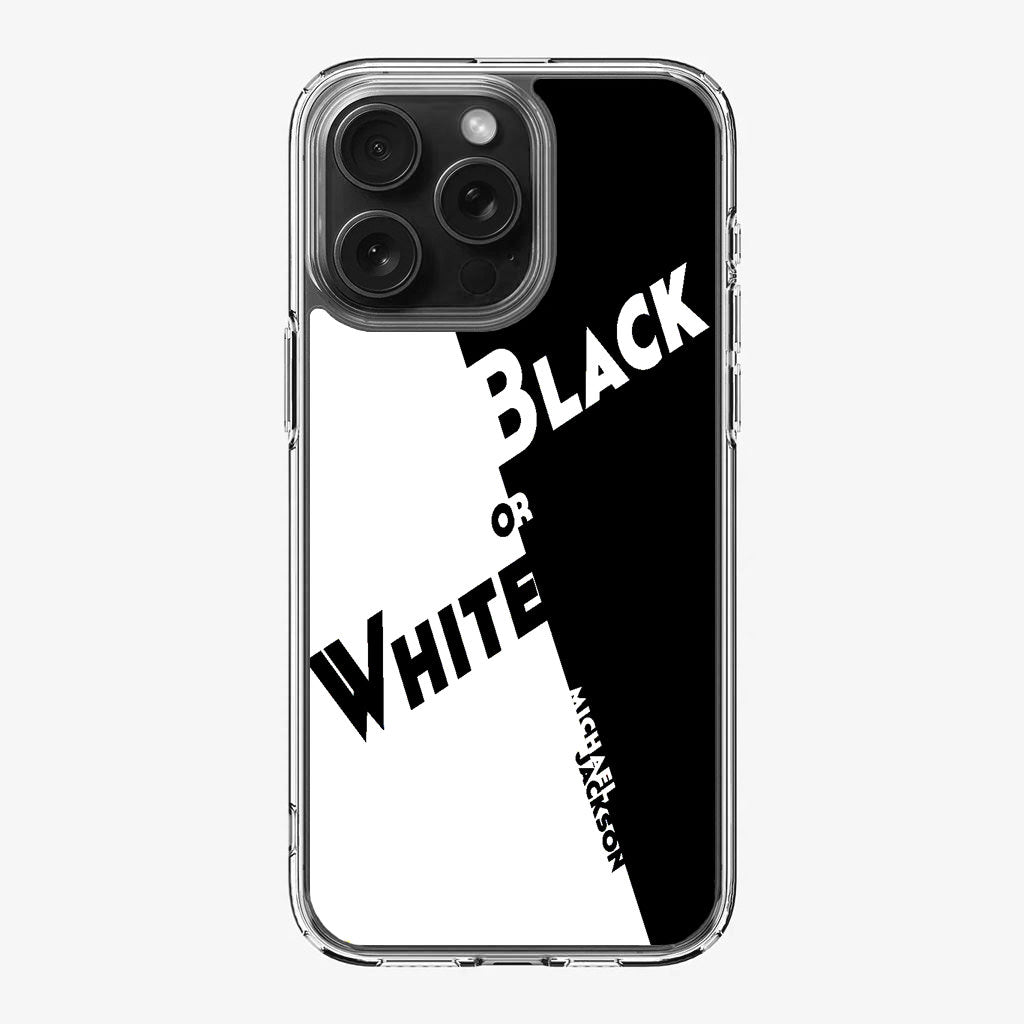 Black Or White Michael Jackson iPhone 16 Pro / 16 Pro Max Case