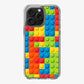 Blocks Rainbow Pattern iPhone 16 Pro / 16 Pro Max Case