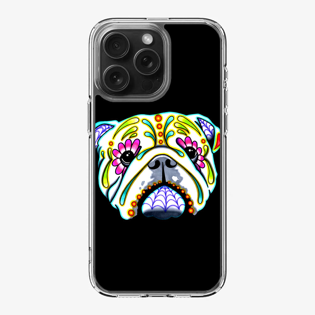 Colorful Bulldog Art iPhone 16 Pro / 16 Pro Max Case