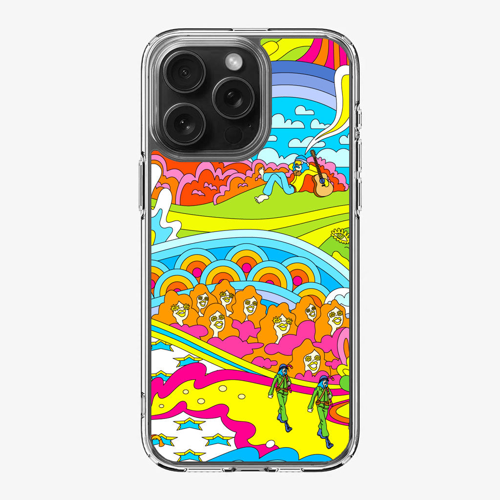 Colorful Doodle iPhone 16 Pro / 16 Pro Max Case