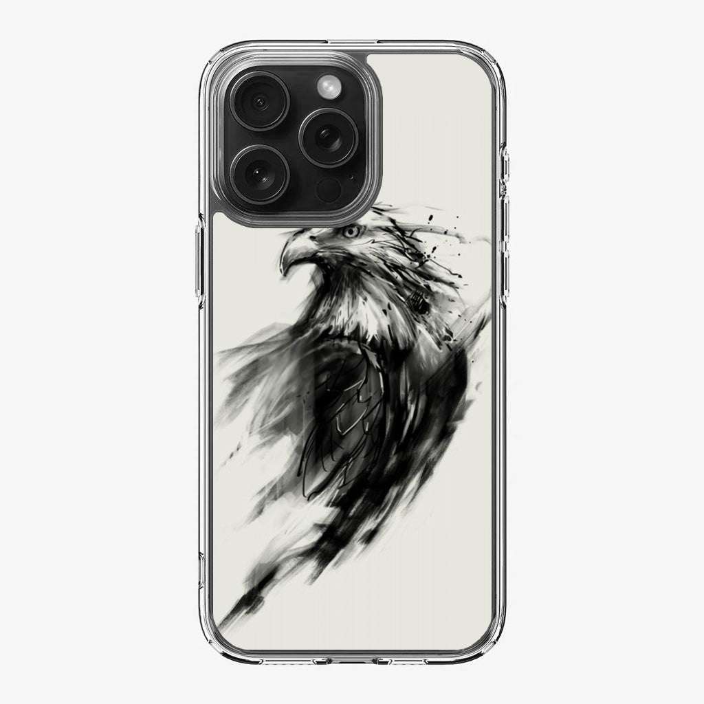 Eagle Art Black Ink iPhone 16 Pro / 16 Pro Max Case