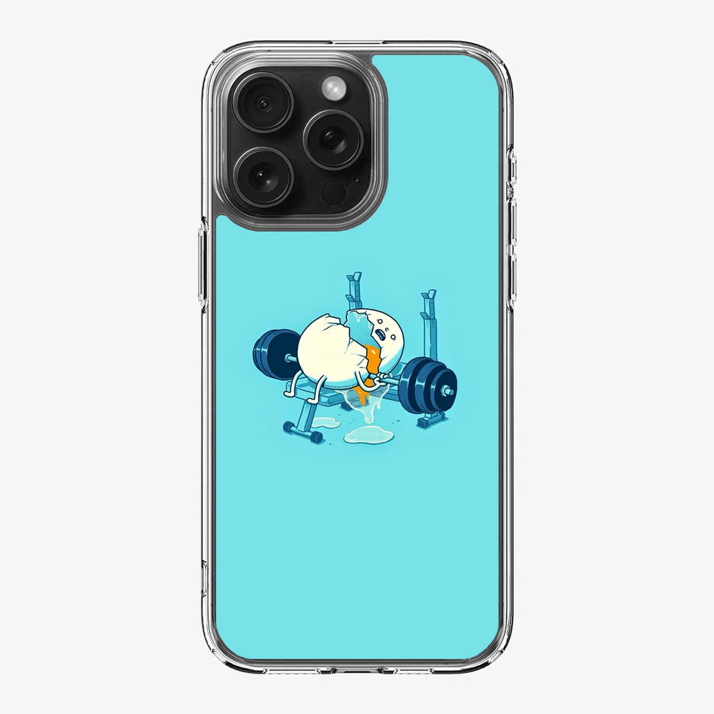 Egg Accident Workout iPhone 16 Pro / 16 Pro Max Case