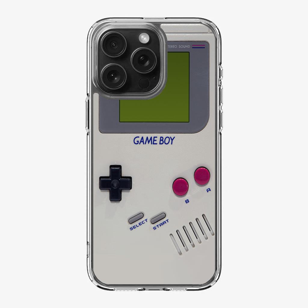 Game Boy Grey Model iPhone 16 Pro / 16 Pro Max Case