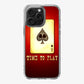 Game Card Time To Play iPhone 16 Pro / 16 Pro Max Case