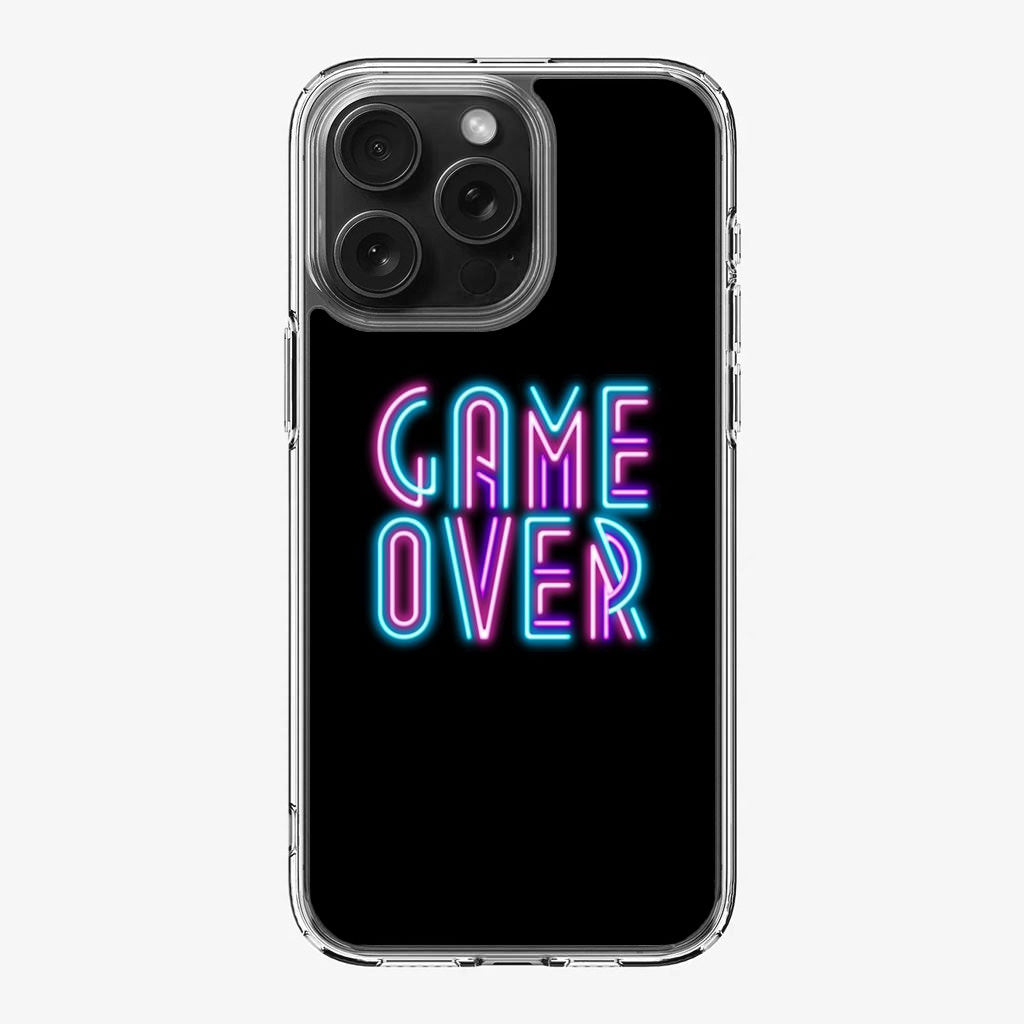 Game Over Neon iPhone 16 Pro / 16 Pro Max Case