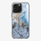 Golden Azure Marble iPhone 16 Pro / 16 Pro Max Case