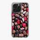 I Love Choco Pattern iPhone 16 Pro / 16 Pro Max Case