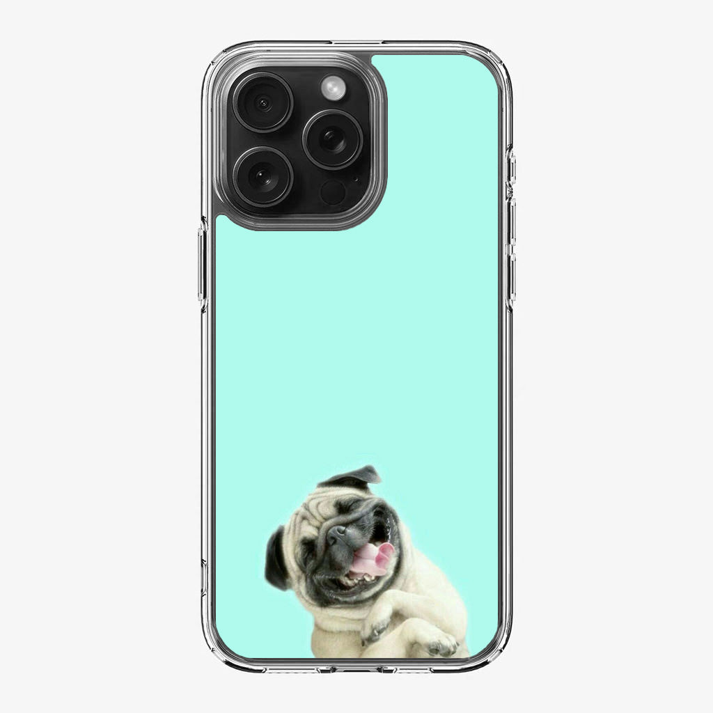 Laughing Pug iPhone 16 Pro / 16 Pro Max Case