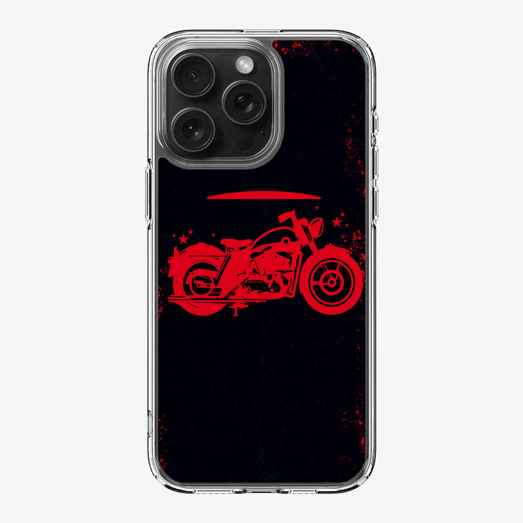 Motorcycle Red Art iPhone 16 Pro / 16 Pro Max Case