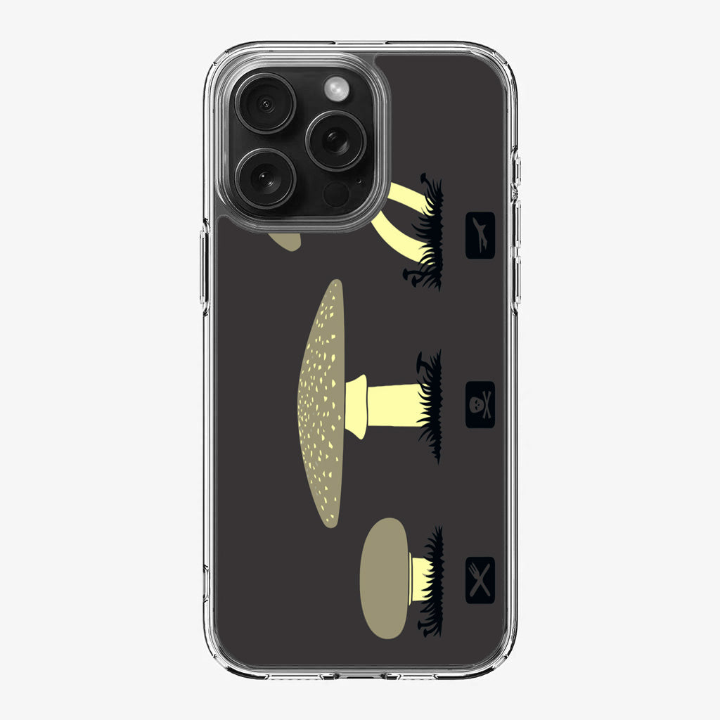 Mushroom Minimalism iPhone 16 Pro / 16 Pro Max Case