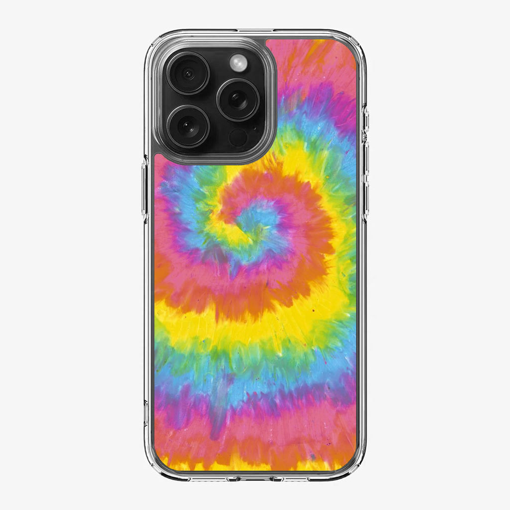 Pastel Rainbow Tie Dye iPhone 16 Pro / 16 Pro Max Case