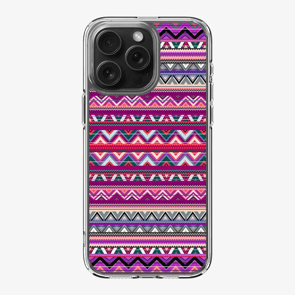 Purple Aztec Art iPhone 16 Pro / 16 Pro Max Case