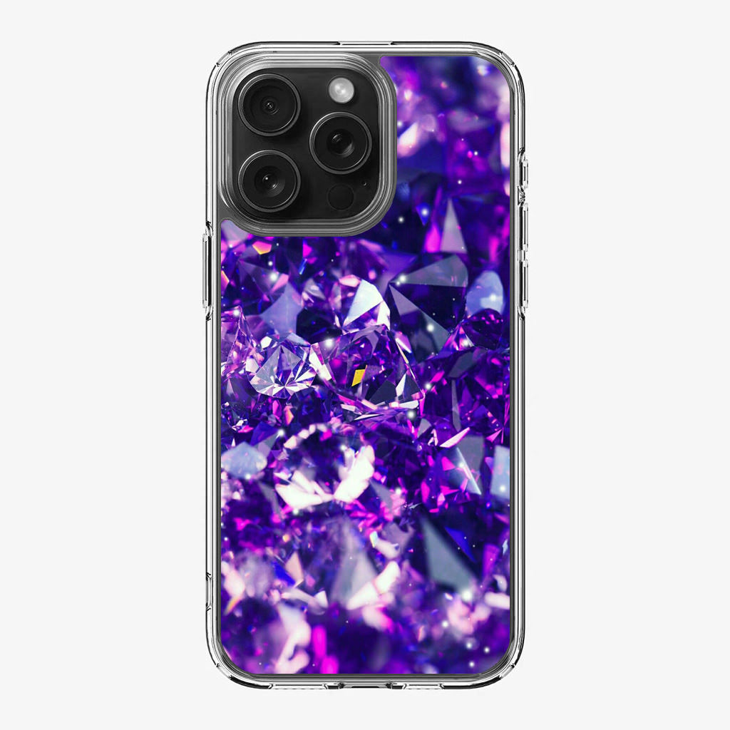 Purple Crystal iPhone 16 Pro / 16 Pro Max Case