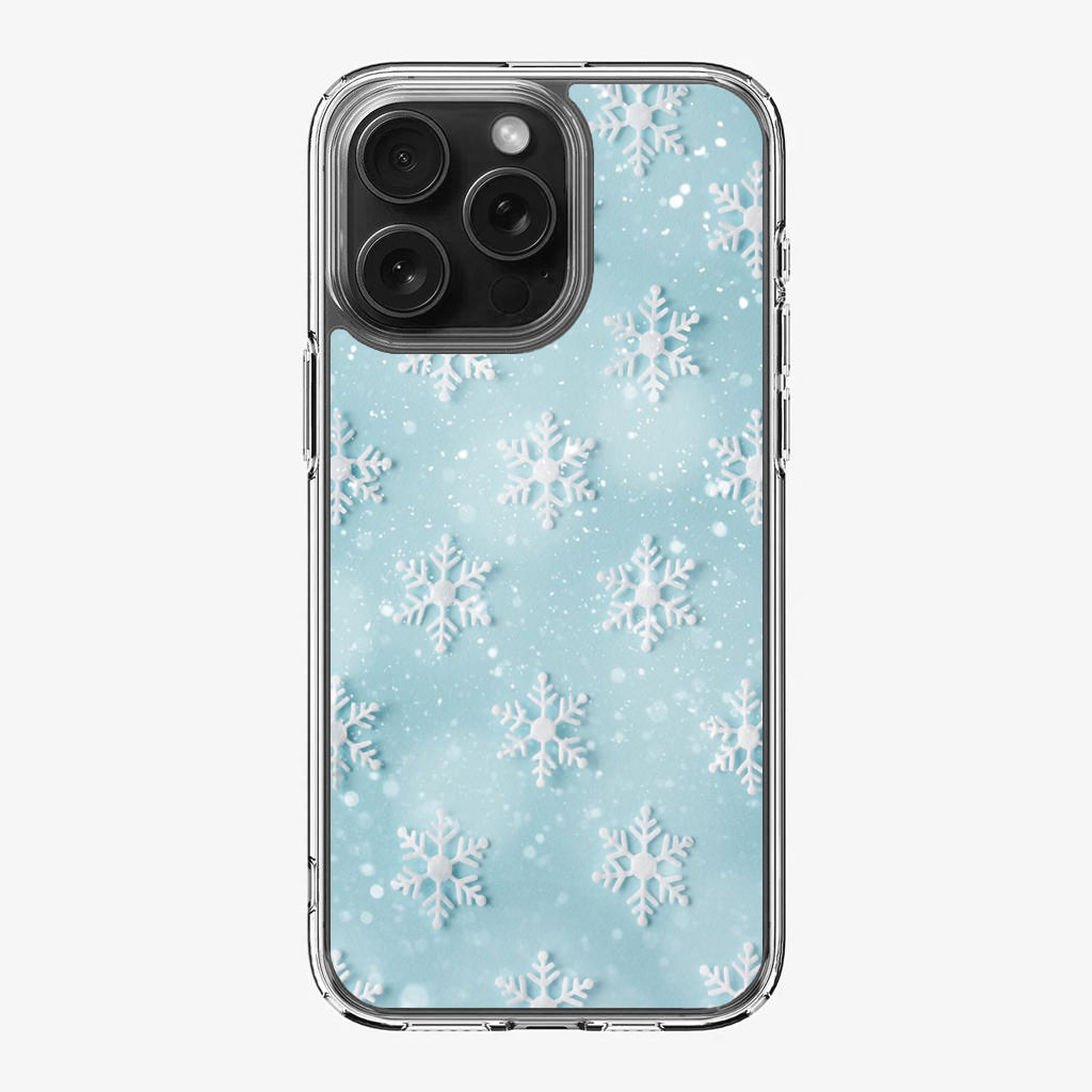 Snowflakes Pattern iPhone 16 Pro / 16 Pro Max Case