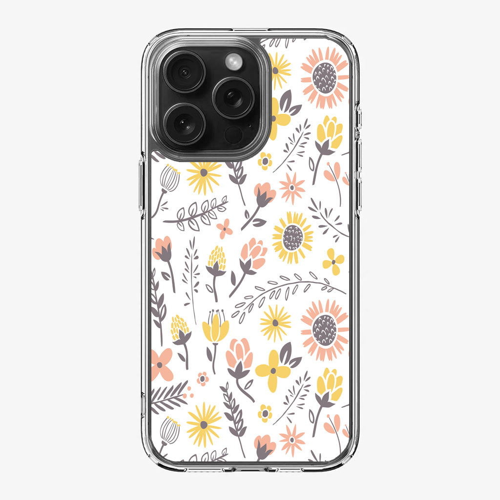 Spring Things Pattern iPhone 16 Pro / 16 Pro Max Case