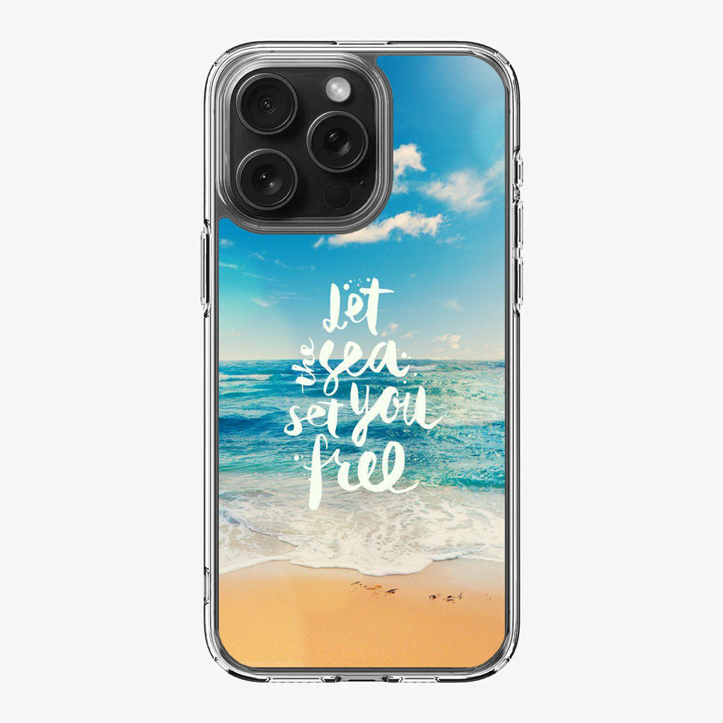 The Sea Set You Free iPhone 16 Pro / 16 Pro Max Case