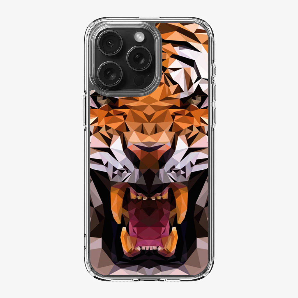 Tiger Polygon iPhone 16 Pro / 16 Pro Max Case