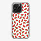 Watermelon Fruit Pattern White iPhone 16 Pro / 16 Pro Max Case