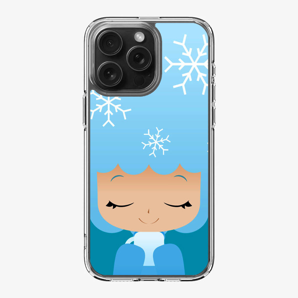 Winter Afro Girl iPhone 16 Pro / 16 Pro Max Case