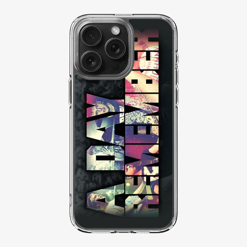 A Day To Remember iPhone 16 Pro / 16 Pro Max Case