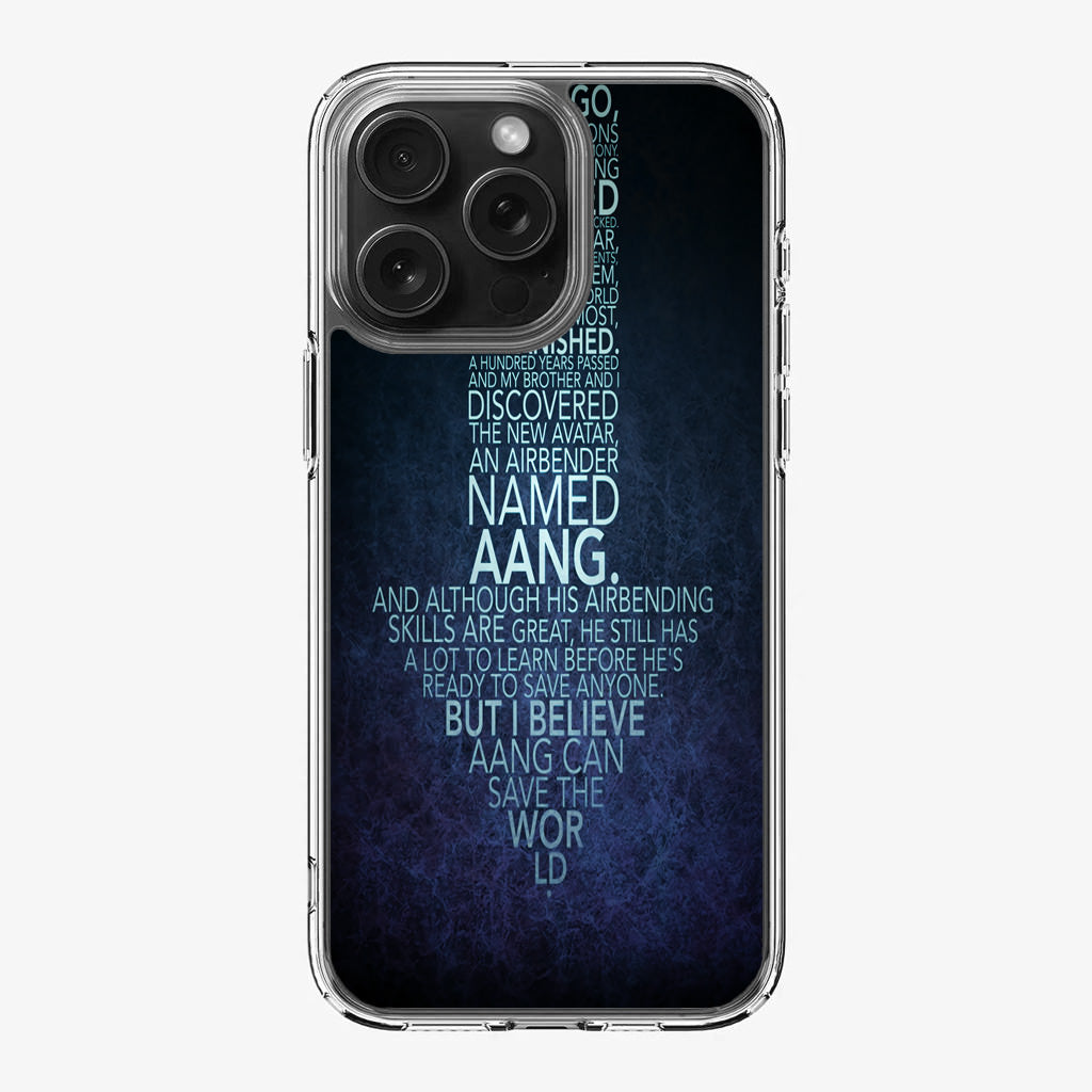 Avatar Quotes iPhone 16 Pro / 16 Pro Max Case