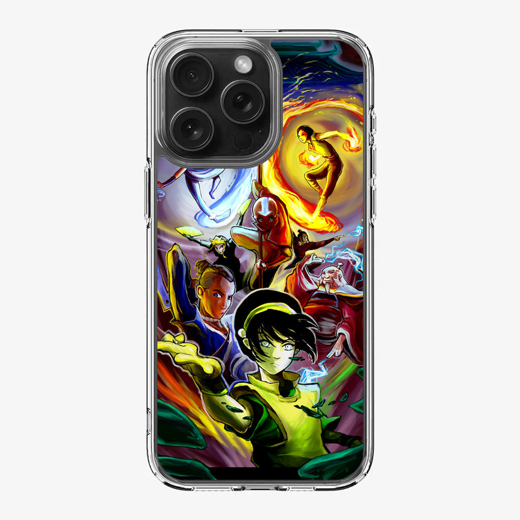 Avatar The Last Airbender Characters iPhone 16 Pro / 16 Pro Max Case