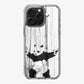 Banksy Graffiti Panda iPhone 16 Pro / 16 Pro Max Case