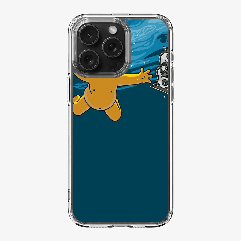 Bart Swimming For Money iPhone 16 Pro / 16 Pro Max Case