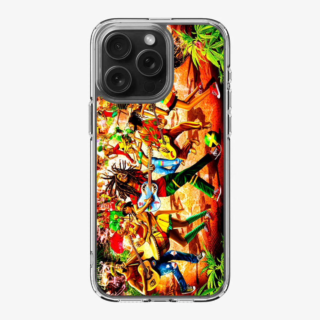 Bob Marley Reggae iPhone 16 Pro / 16 Pro Max Case