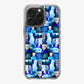 BTS Suga Blue Aesthetic Collage iPhone 16 Pro / 16 Pro Max Case