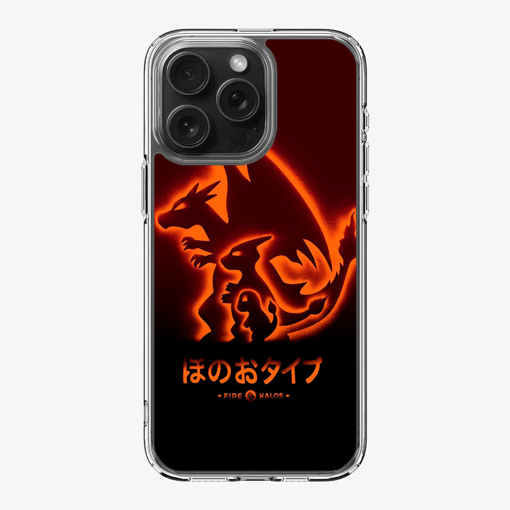 Charmander Charizard iPhone 16 Pro / 16 Pro Max Case