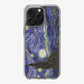 Dr Who Tardis In Van Gogh Starry Night iPhone 16 Pro / 16 Pro Max Case