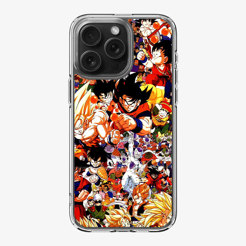 Dragon Ball All Characters iPhone 16 Pro / 16 Pro Max Case