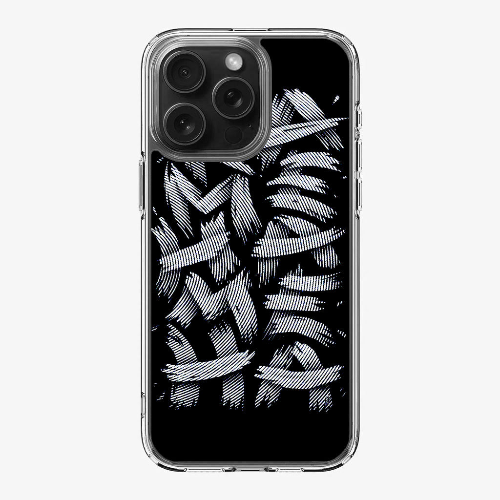 Dragon Ball Kamehameha Font Art iPhone 16 Pro / 16 Pro Max Case