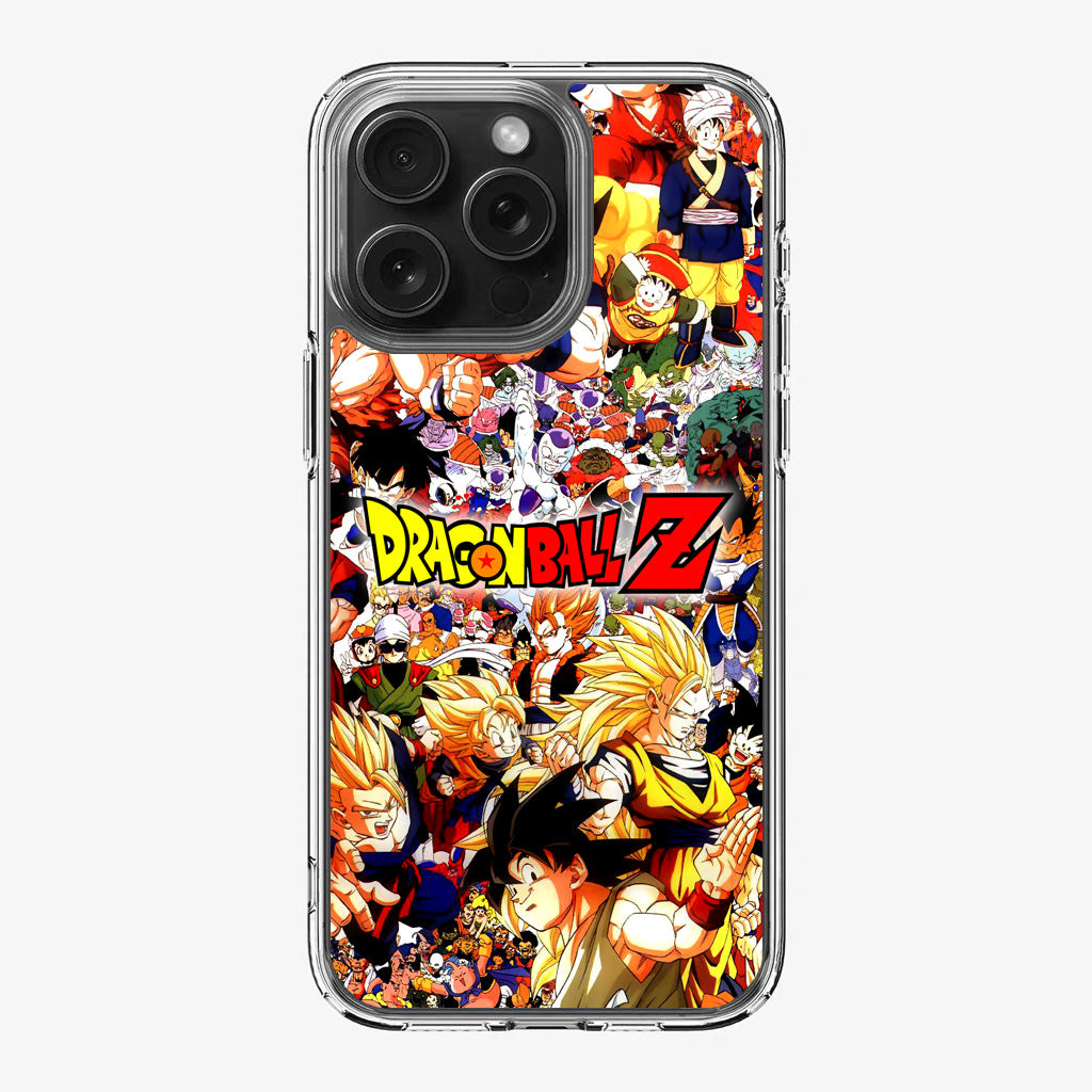 Dragon Ball Z All Characters iPhone 16 Pro / 16 Pro Max Case