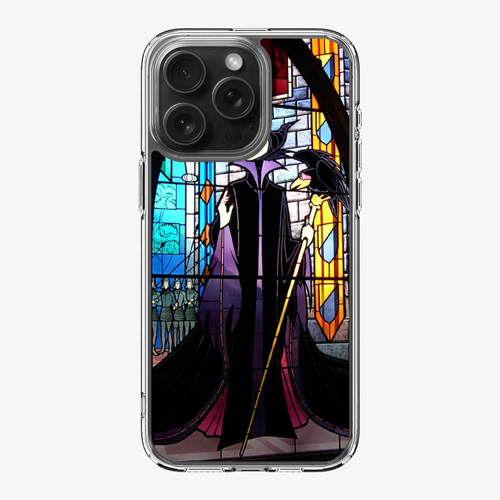 Maleficent Sleeping Beauty Glass Art iPhone 16 Pro / 16 Pro Max Case