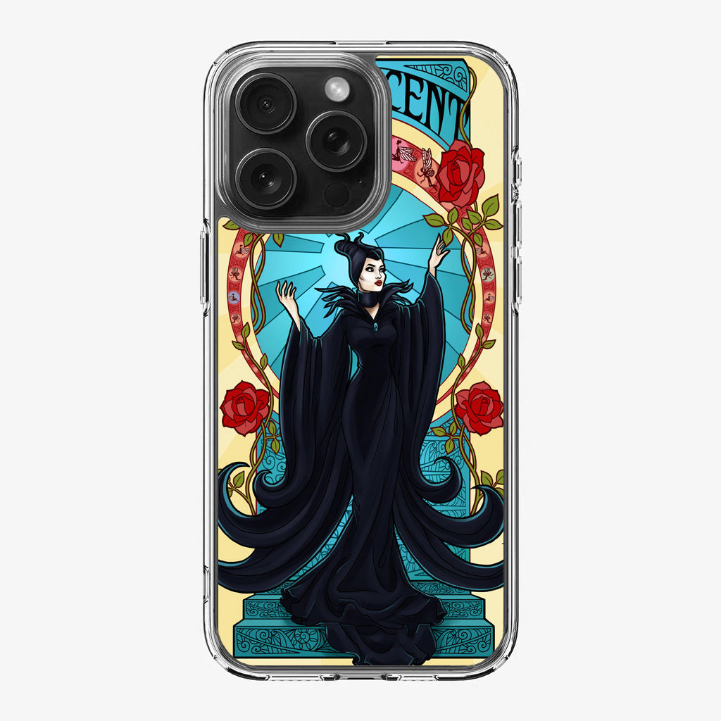 Maleficent With Flower iPhone 16 Pro / 16 Pro Max Case