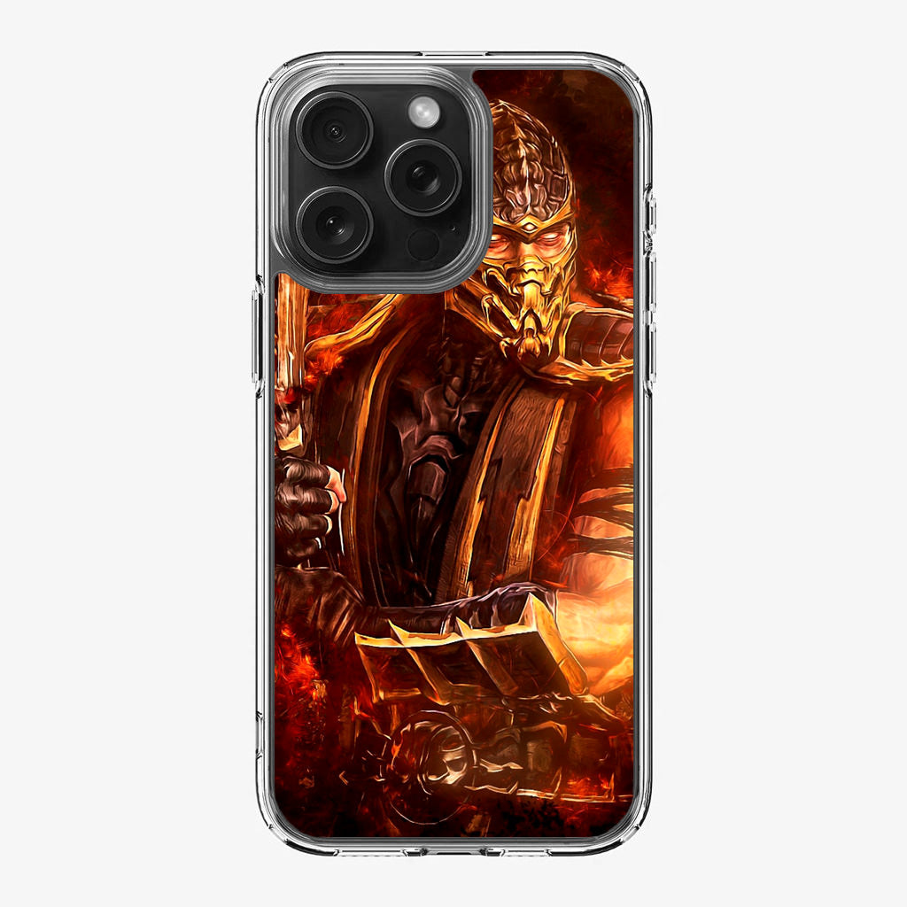 Mortal Kombat Scorpion iPhone 16 Pro / 16 Pro Max Case